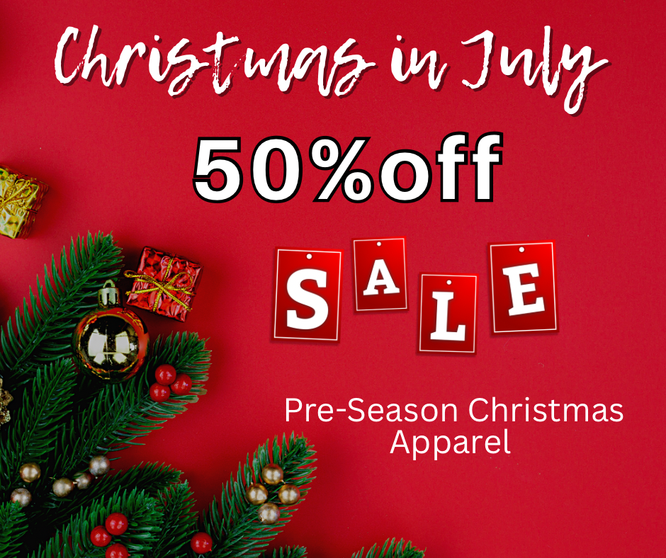 50% OFF Christmas Sale - Final Sale