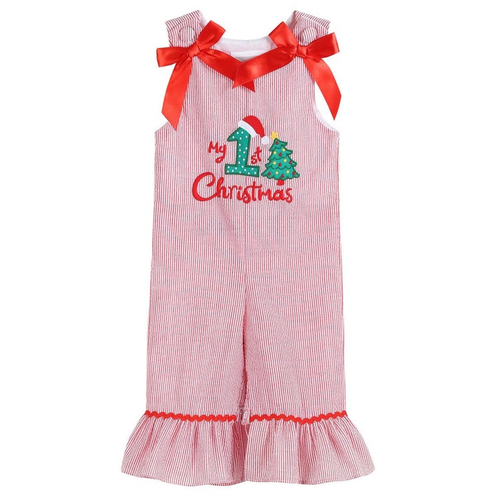 My 1st Christmas Playsuit: 3-6M