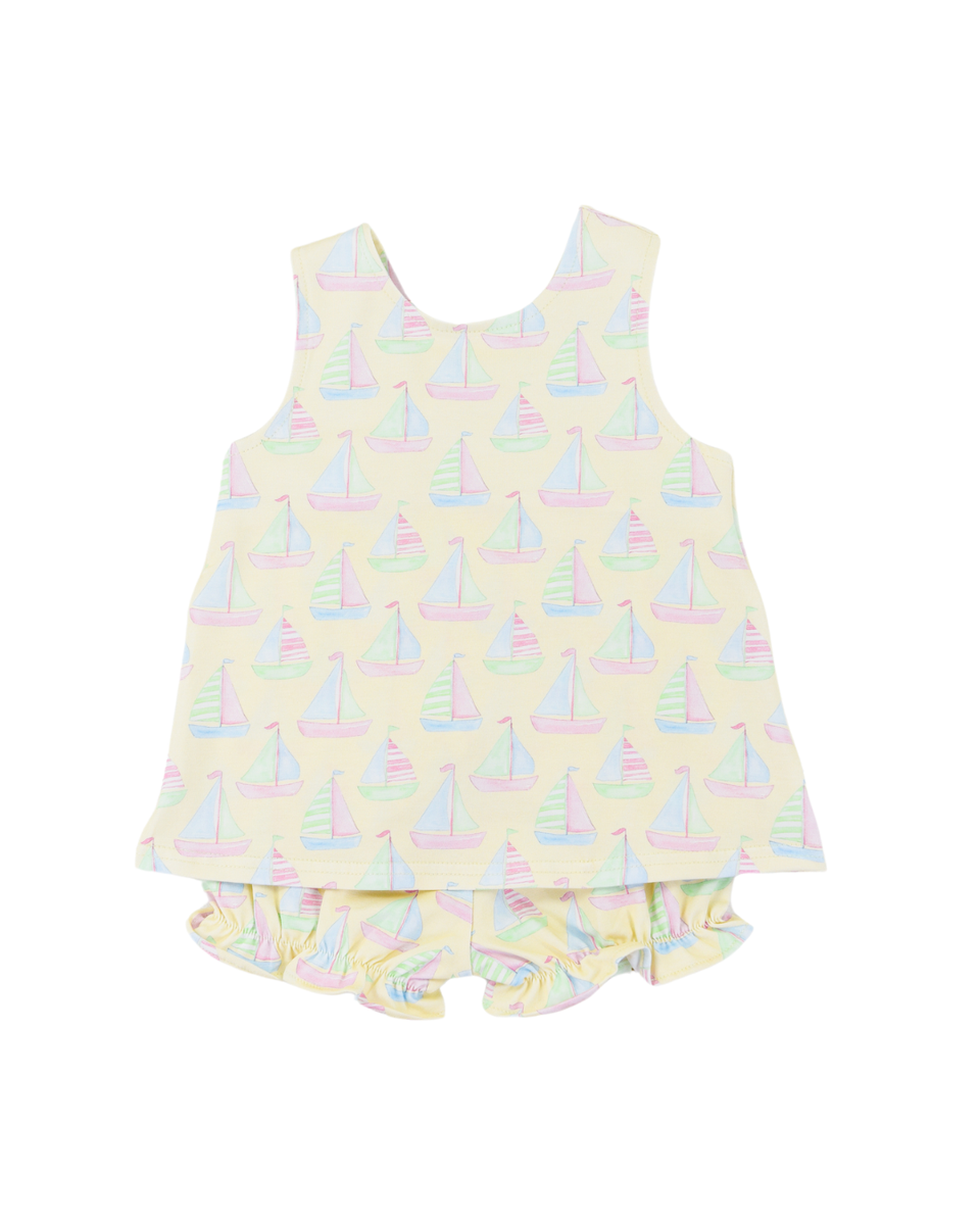Baby and Toddler Girls Seas the Day Cassidy Crossover Set