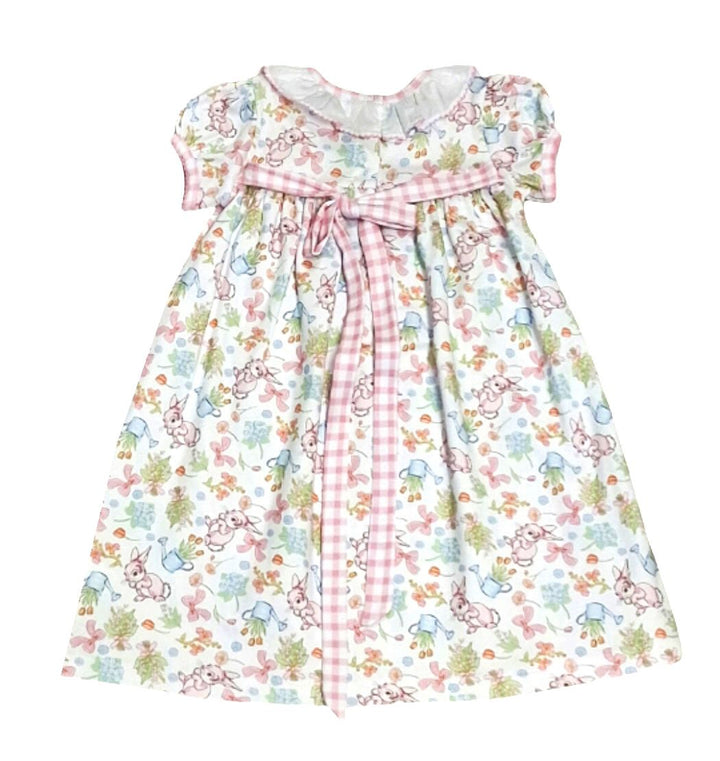 Girls Pima Dress | Bunny