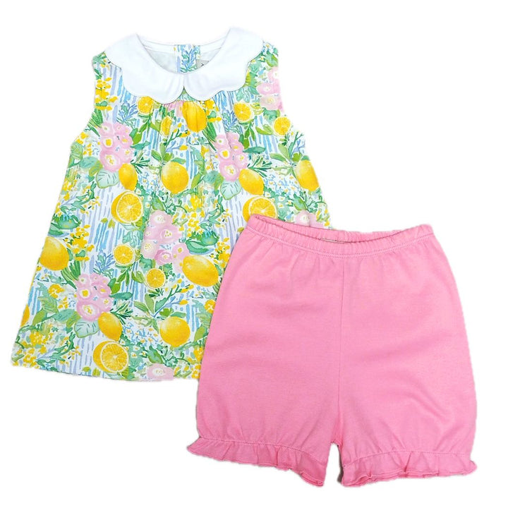 Baby Girls Bloomer Set | Positano Collection