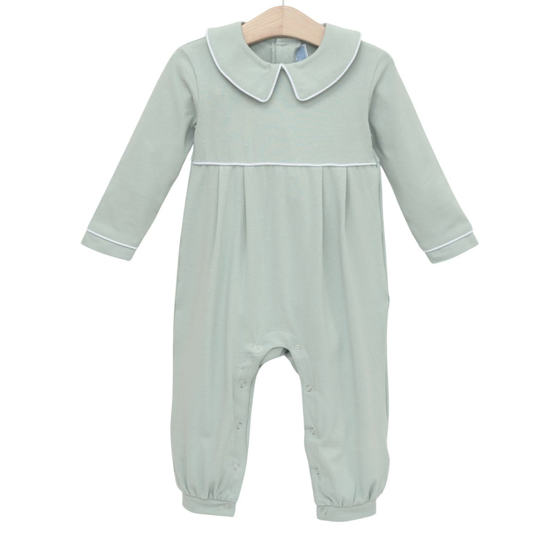 Boys Joseph Romper- Sage Green