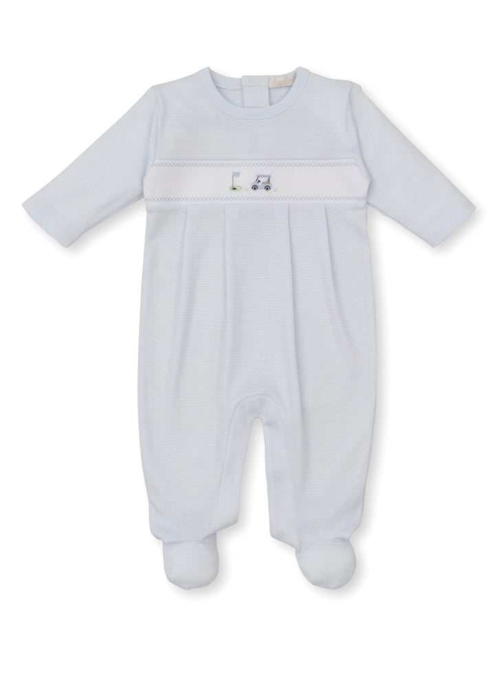 Premier Fairway Foursome Light Blue Baby Boy Footie