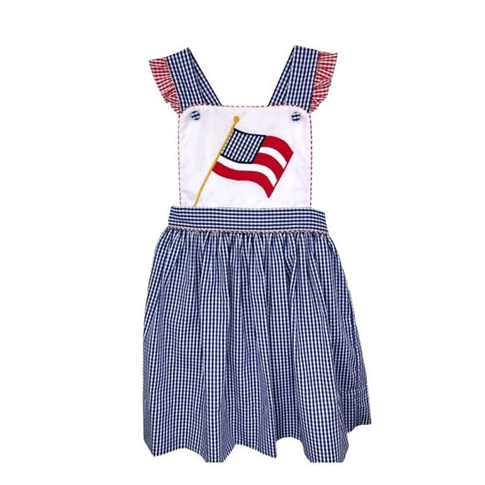 Petit Ami Patriotic July 4th Girls Dress 2T, 3T, 4T