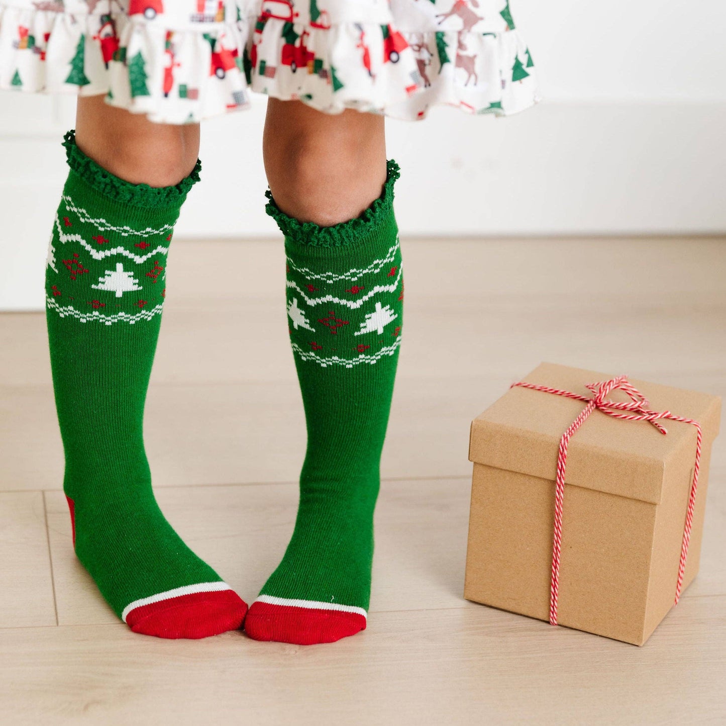 Little Stocking Co. - Tree Farm Knee High Socks 3-Pack