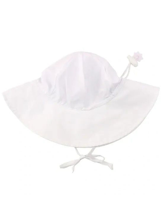 Kids Sun Protective Hat - White