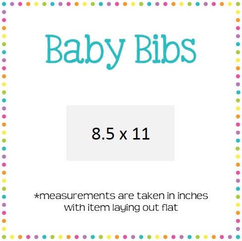 Love That Cotton - Bib with Ruffle