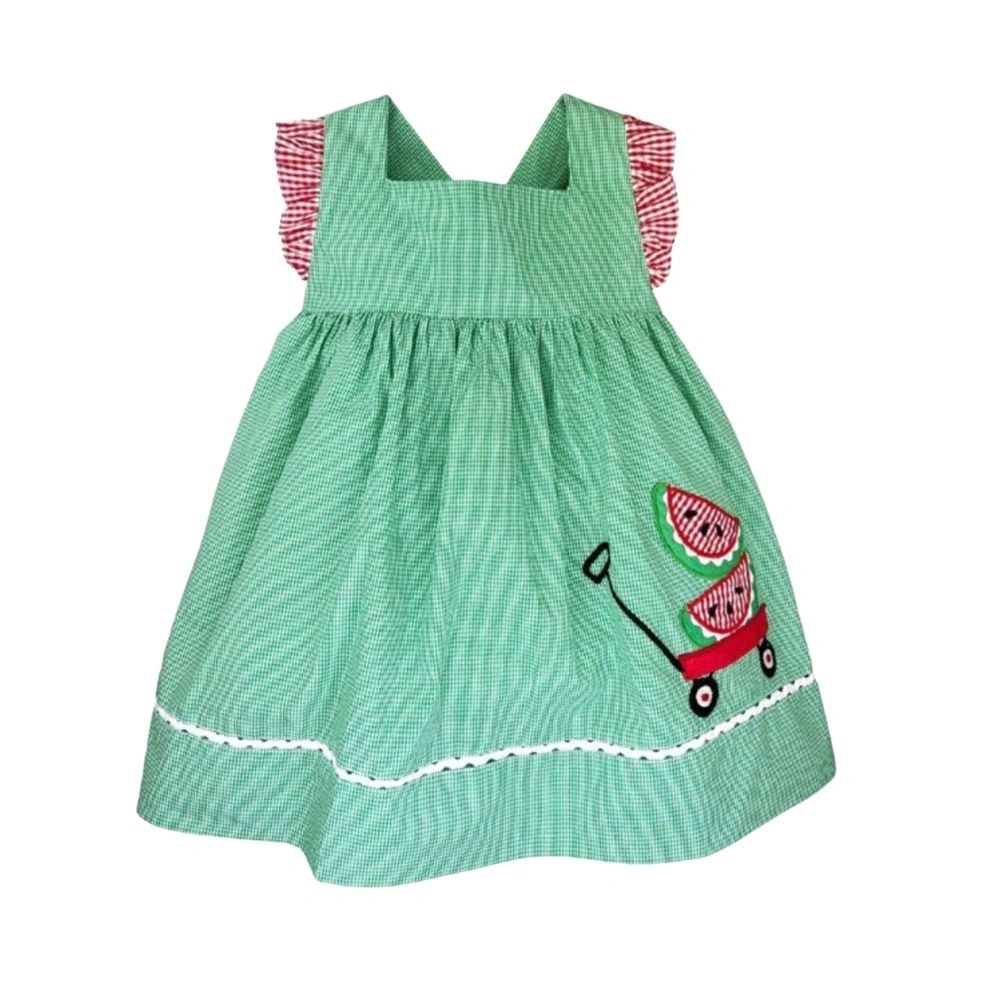 Petit Ami Watermelon Dress: 12M