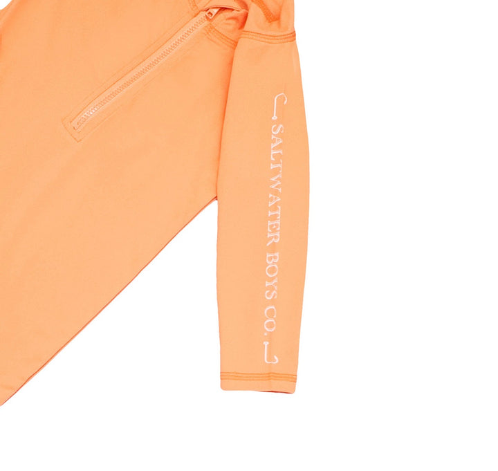 Tybee Rashguard Romper | Coral