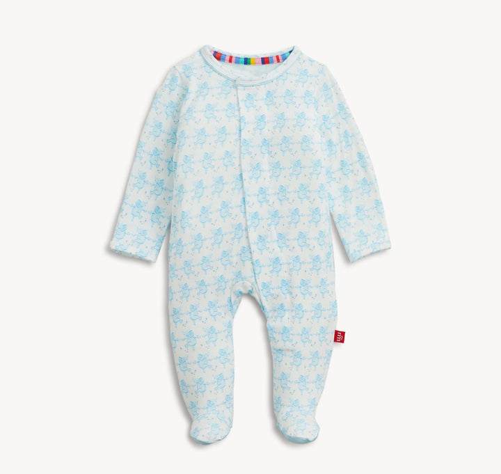 Trunkettes Blue Modal Footie