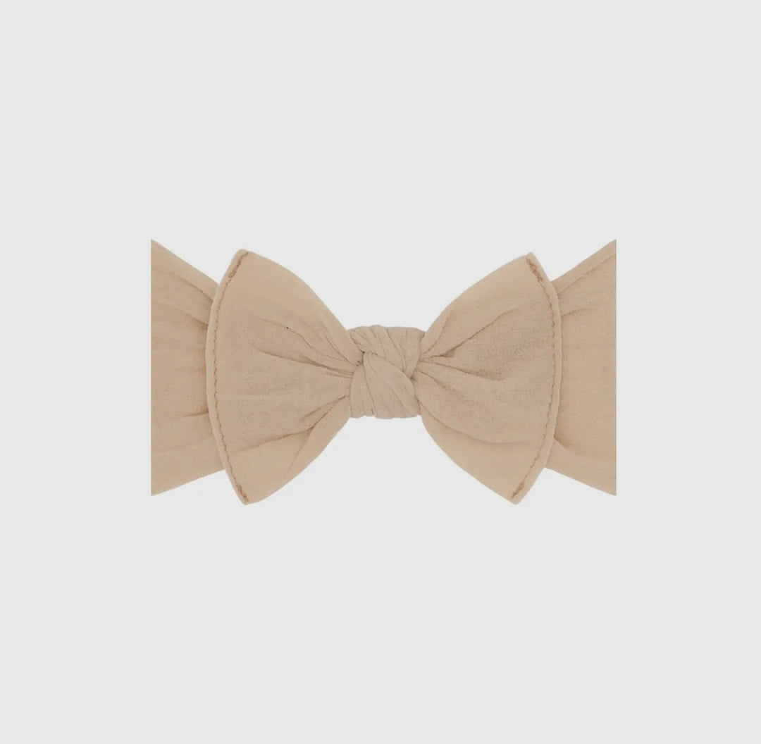 Itty Bitty Knot Small Soft  Nylon Headband - Baby Bling Bows - Baby Bling®