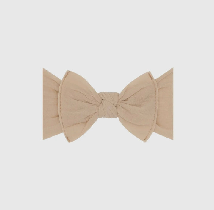 Itty Bitty Knot Small Soft  Nylon Headband - Baby Bling Bows - Baby Bling®