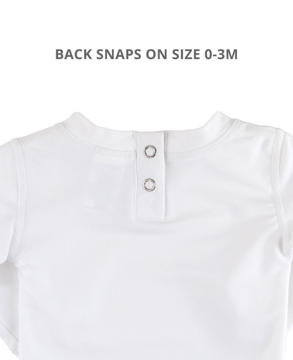 Long Sleeve Rash Guard | White