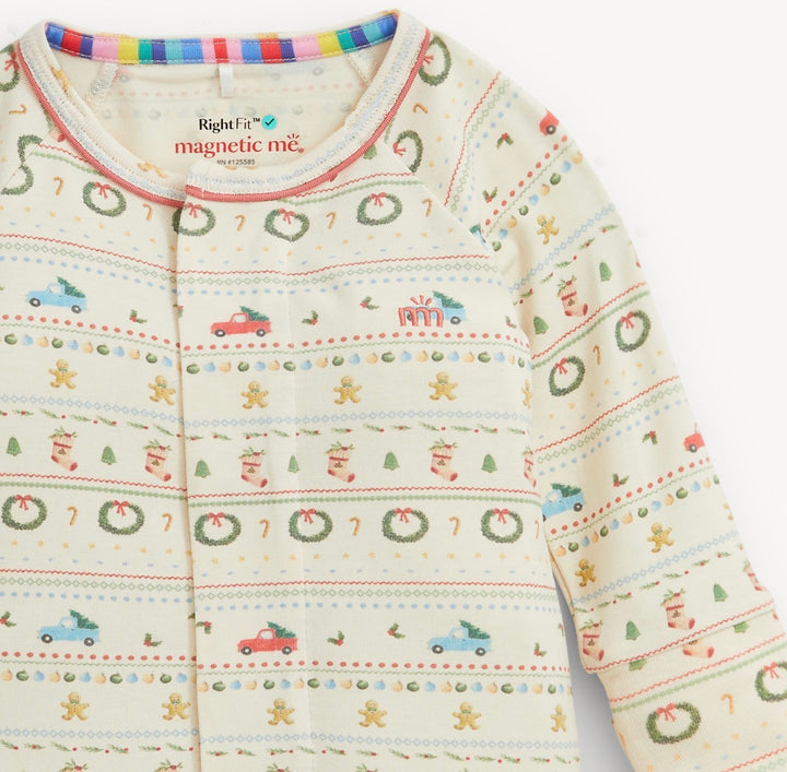 Traditional Christmas RF Convertible Coverall