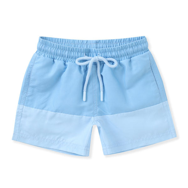 Block Swim Trunk | Blue