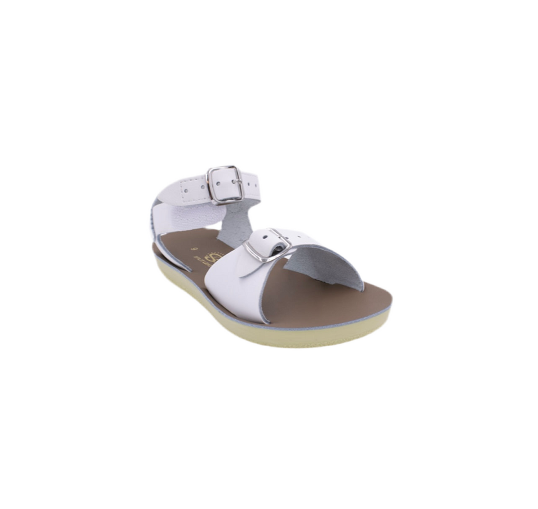 Sun-San H&L White Toddler/Kids Sandal: 8
