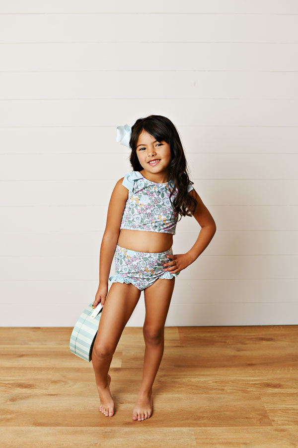 Floral Two-Piece Swim