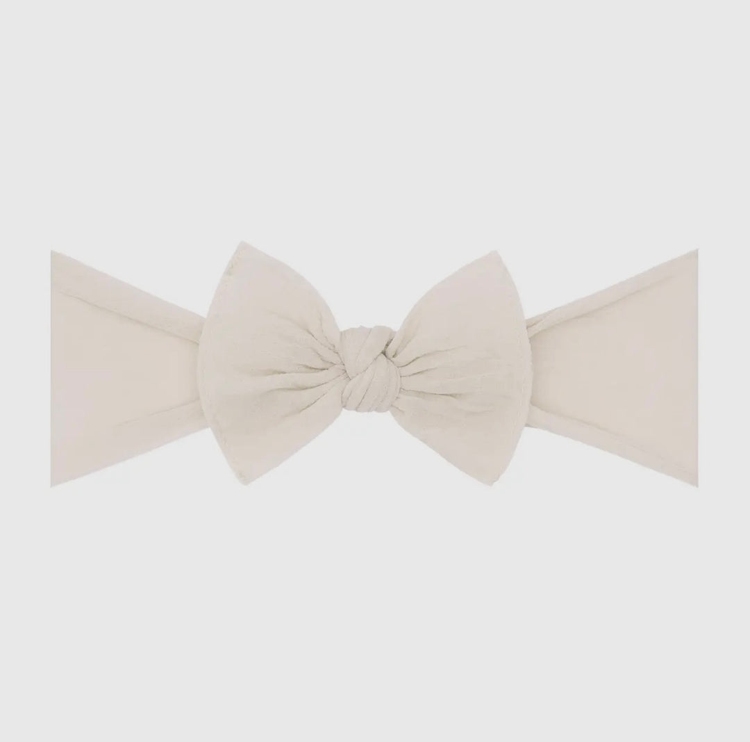 Itty Bitty Knot Small Soft  Nylon Headband - Baby Bling Bows - Baby Bling®