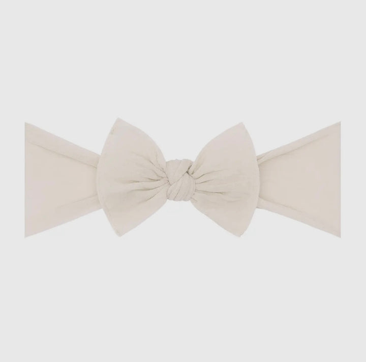 Itty Bitty Knot Small Soft  Nylon Headband - Baby Bling Bows - Baby Bling®