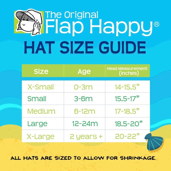 Flap Happy Double Ruffle Sunhat UPF 50+ - Vanilla Stripe Seersucker: 0-3M