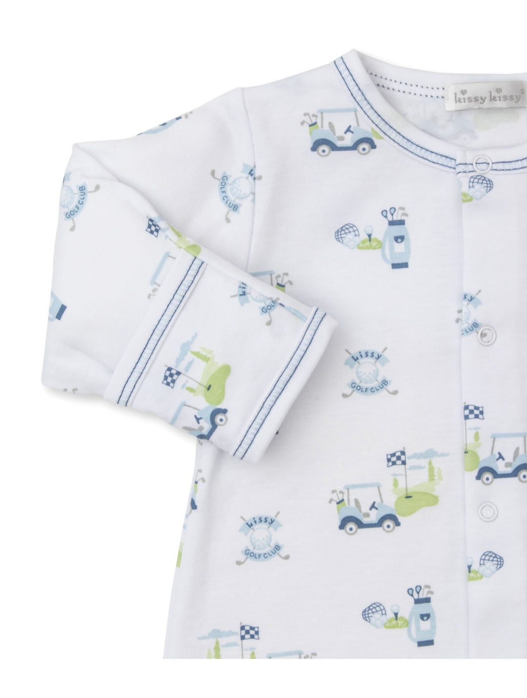 Kissy Golf Club Infant Converter Gown - Blue