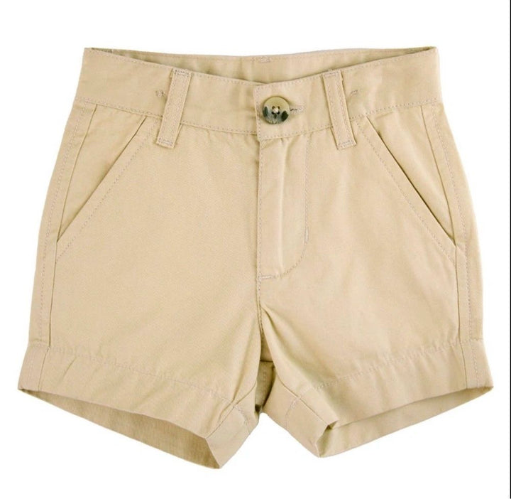 Boys Khaki Chino Shorts: 12-18M, 2T, 6