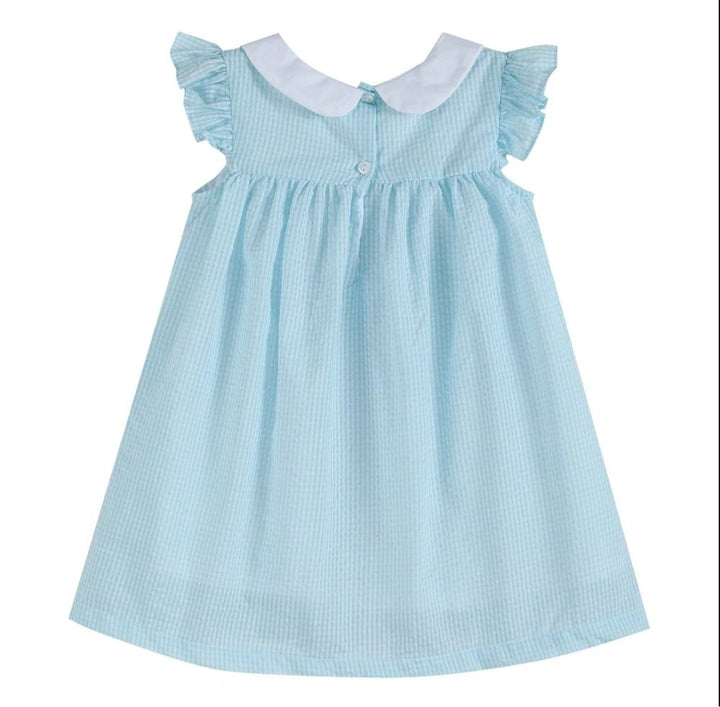 Turquoise Easter Bunny Dress: 3-6M, 5