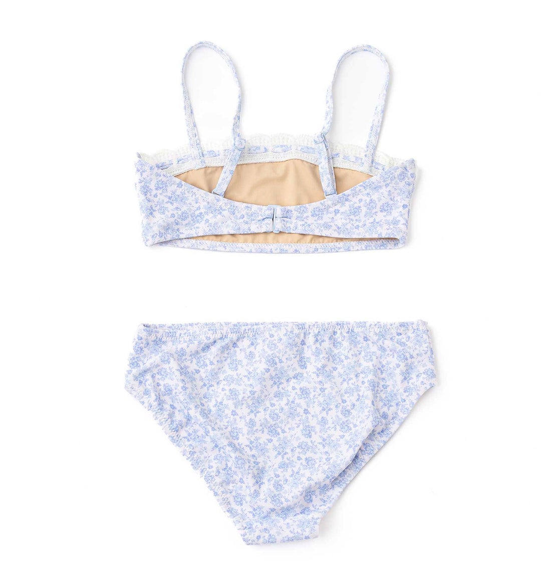 Coastal Garden Crochet Trim Two-Piece