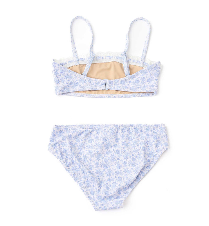 Coastal Garden Crochet Trim Two-Piece