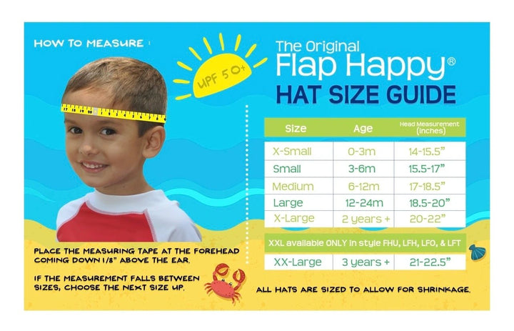 Flap Happy - Pink/White Stripe Floppy Hat UPF 50+: 3-6M