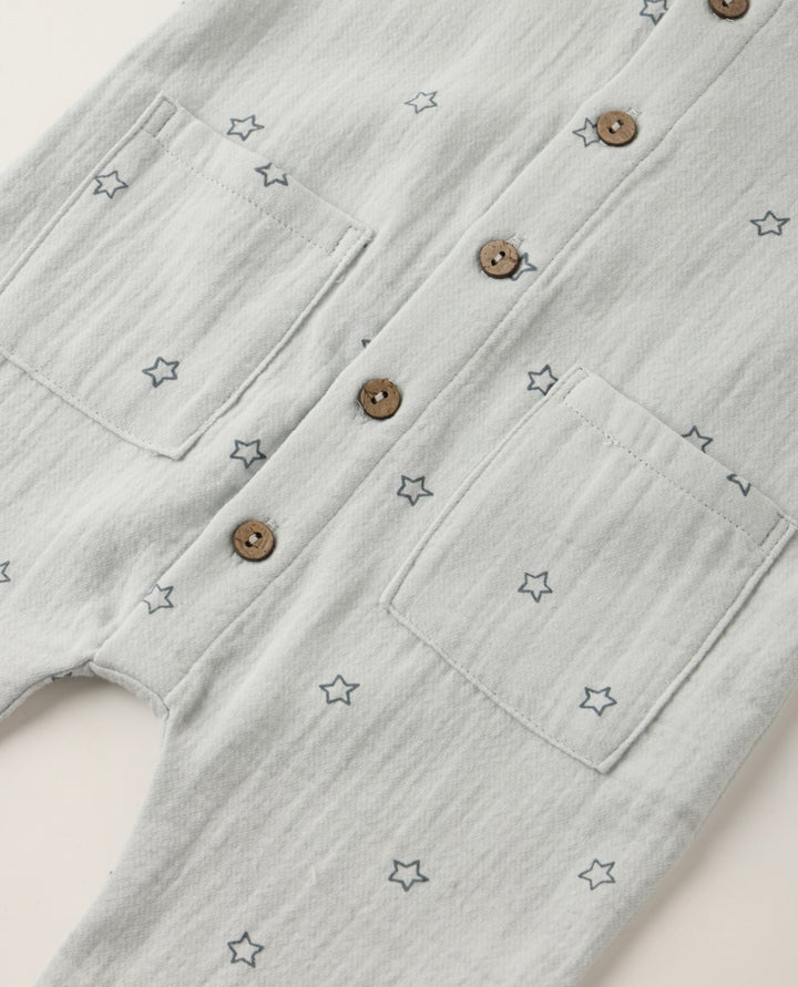 Baby Boys Pocket Woven Jumpsuit | Twinkle