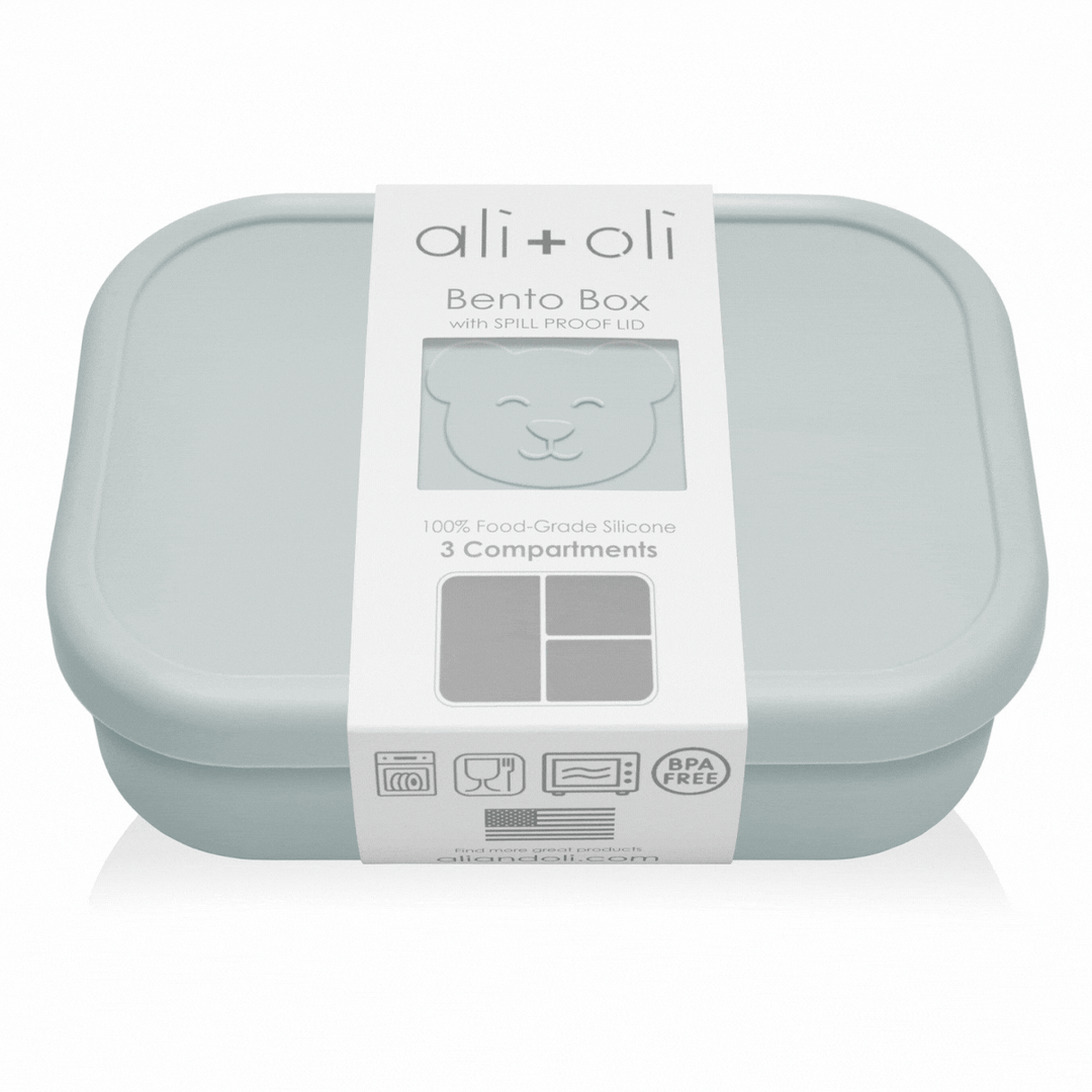 Silicone Bento Box (Blue)