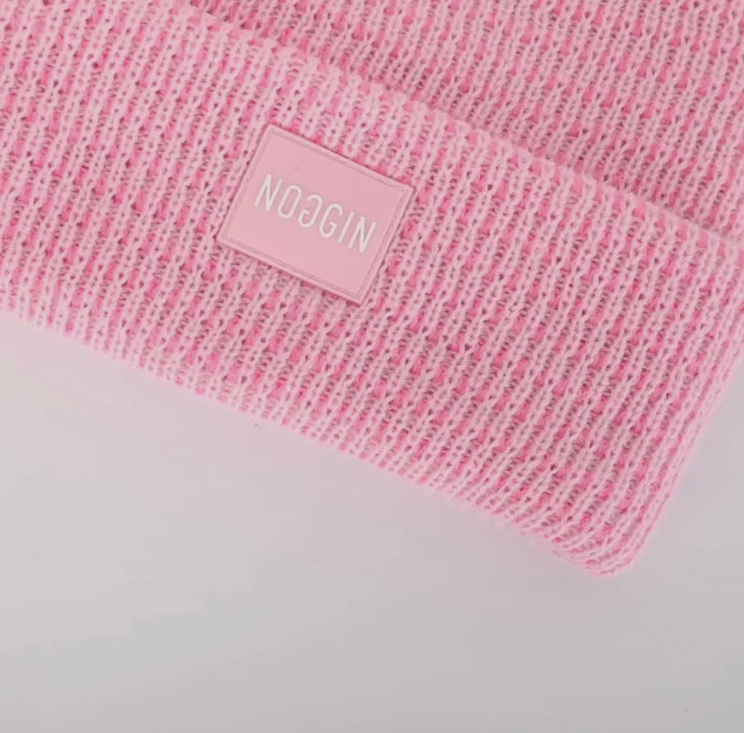 Pink Warmhug Waffle Beanie: Infant Small