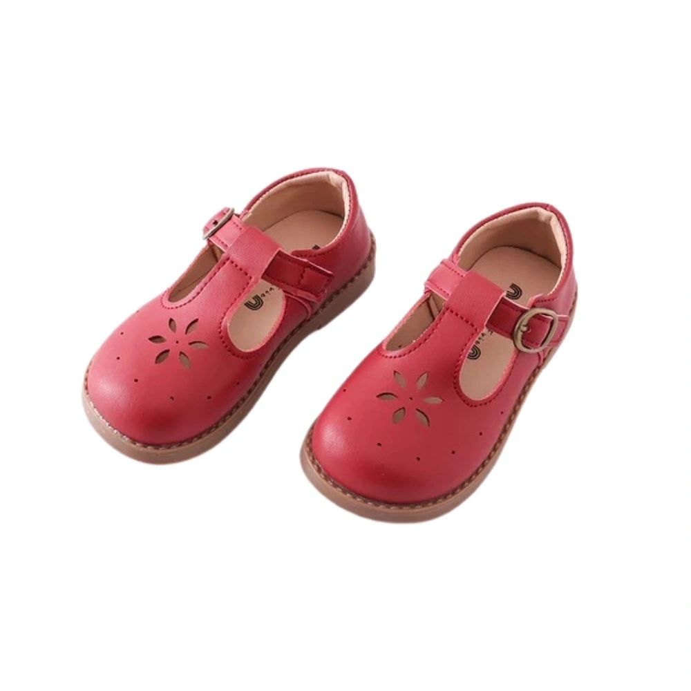 Red Vintage Appleseed Mary Jane Toddler Shoes: 8-12