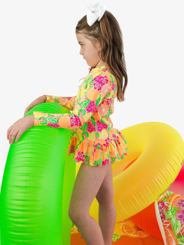 Neon Squeeze the Day 2-Piece