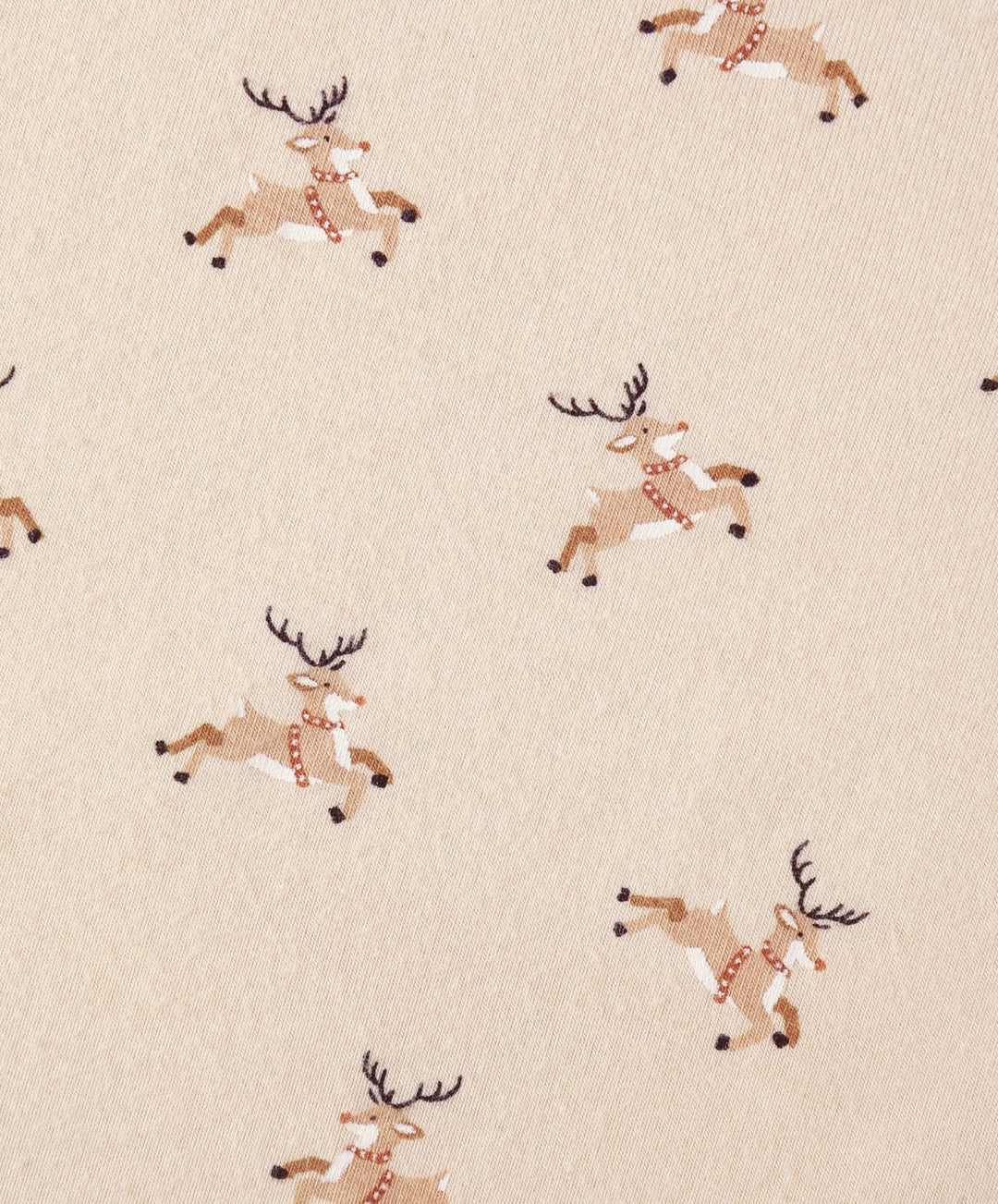 Bamboo Zip Footie | Reindeer