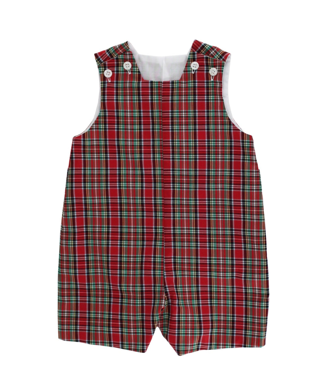 Tartan with Navy Cord John John Short w/ Tab