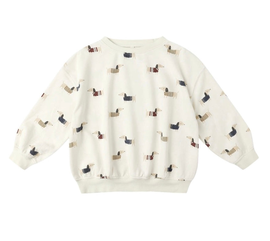 Relaxed Sweatshirt- Dachshund