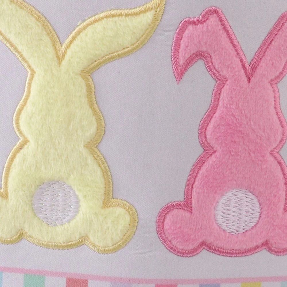 Fuzzy Bunny Kids Easter Basket