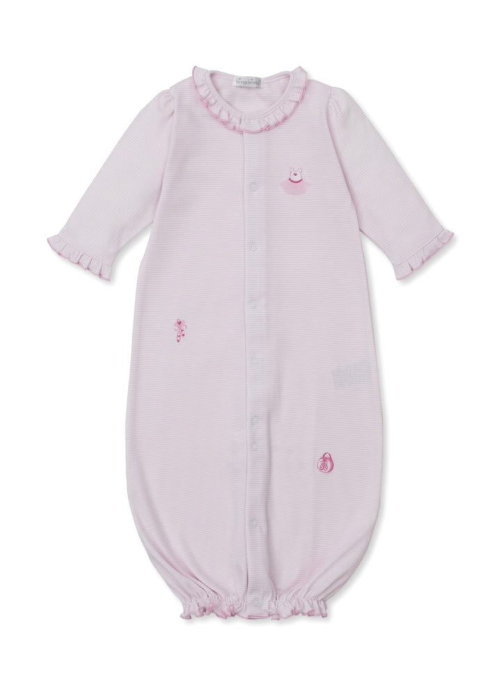 Ready to Dance Embroidered Infant Converter Gown