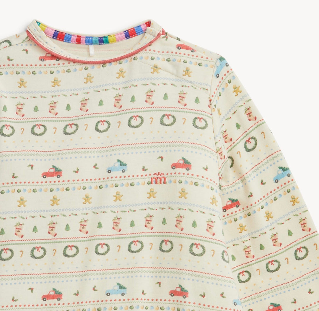Traditional Christmas RF Nightgown