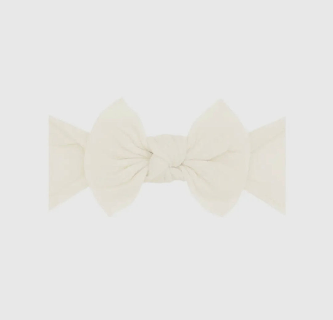 Itty Bitty Knot Small Soft  Nylon Headband - Baby Bling Bows - Baby Bling®