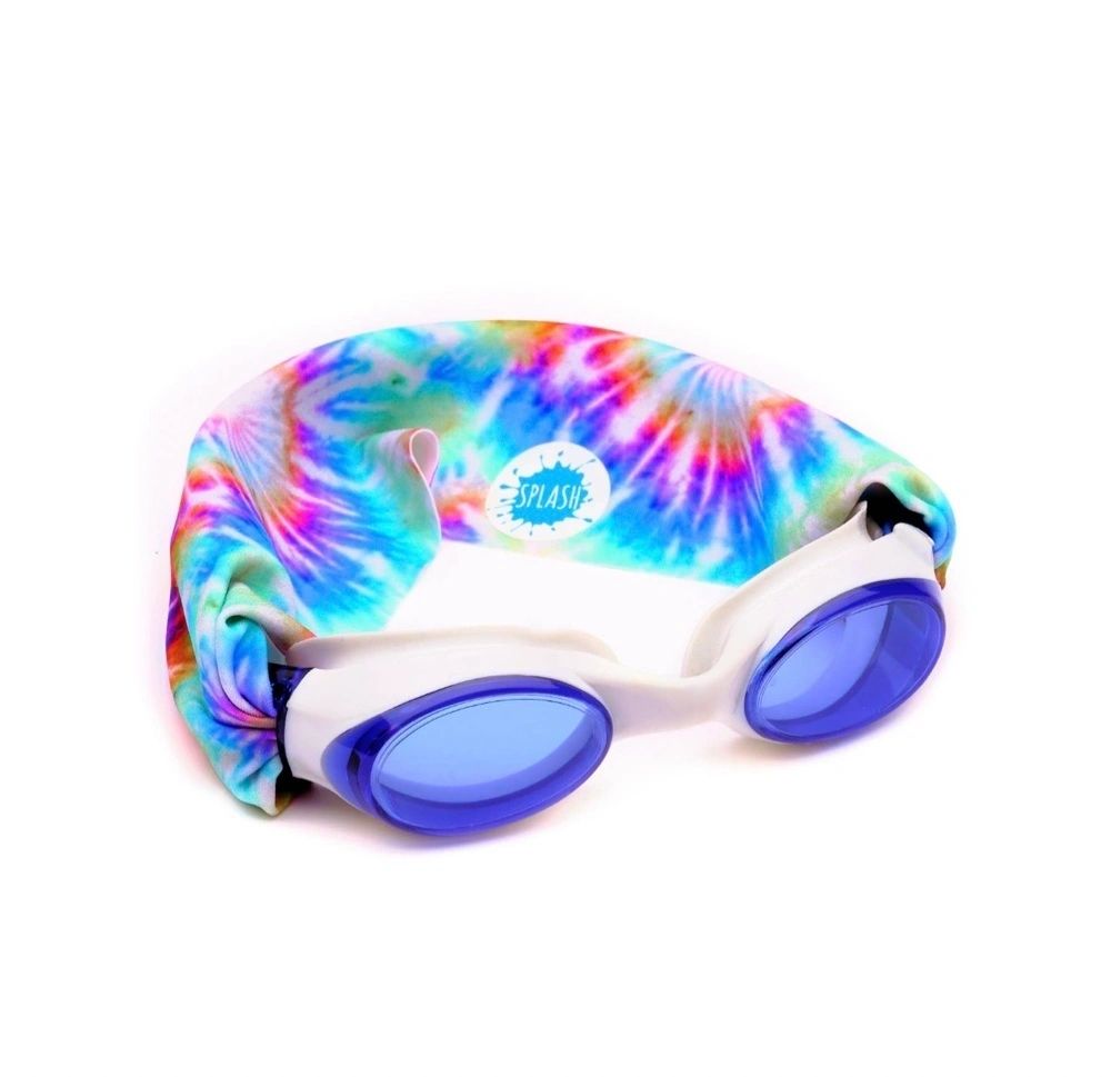 Tie Dye Swim Goggles