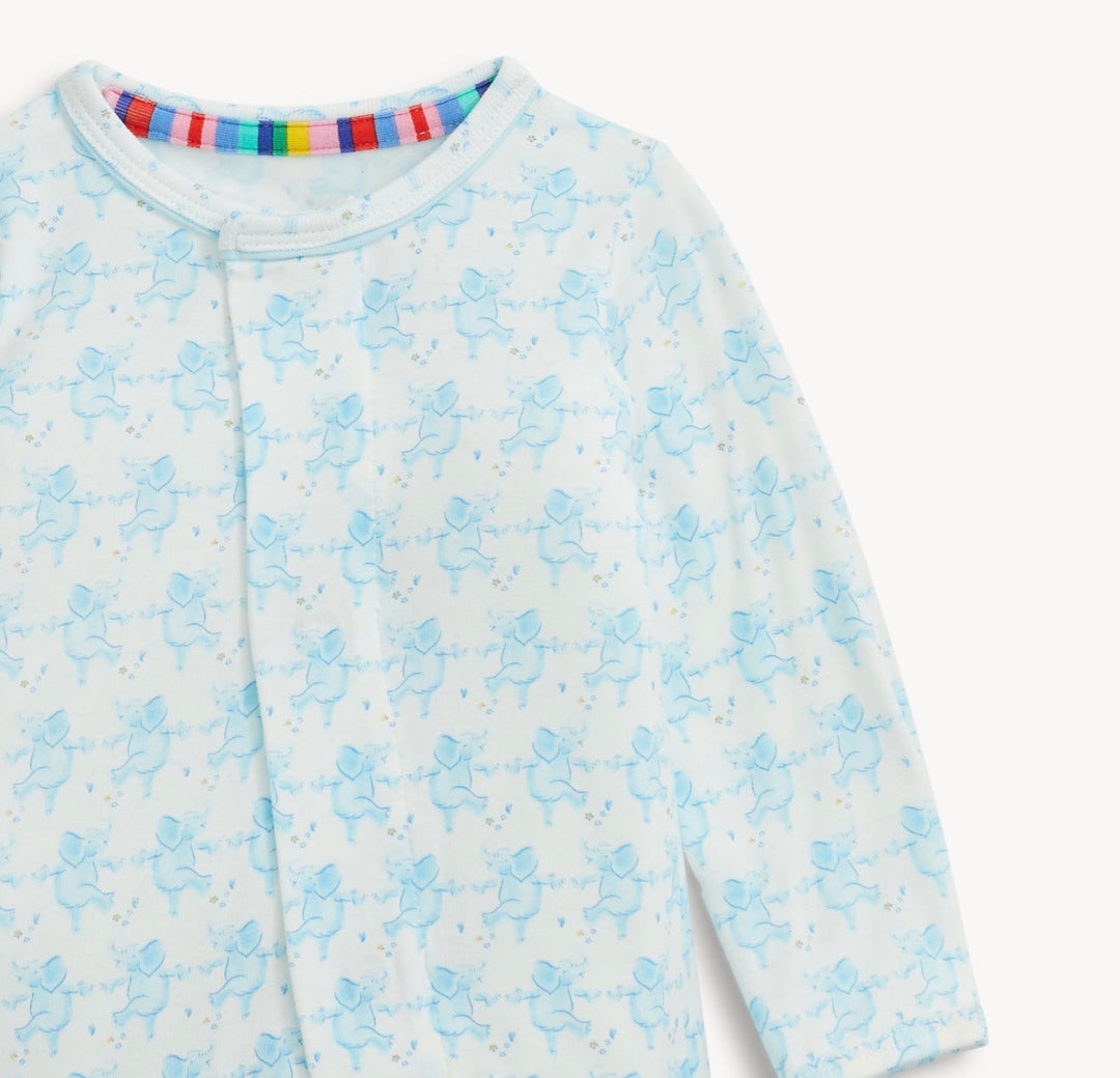 Trunkettes Blue Modal Footie