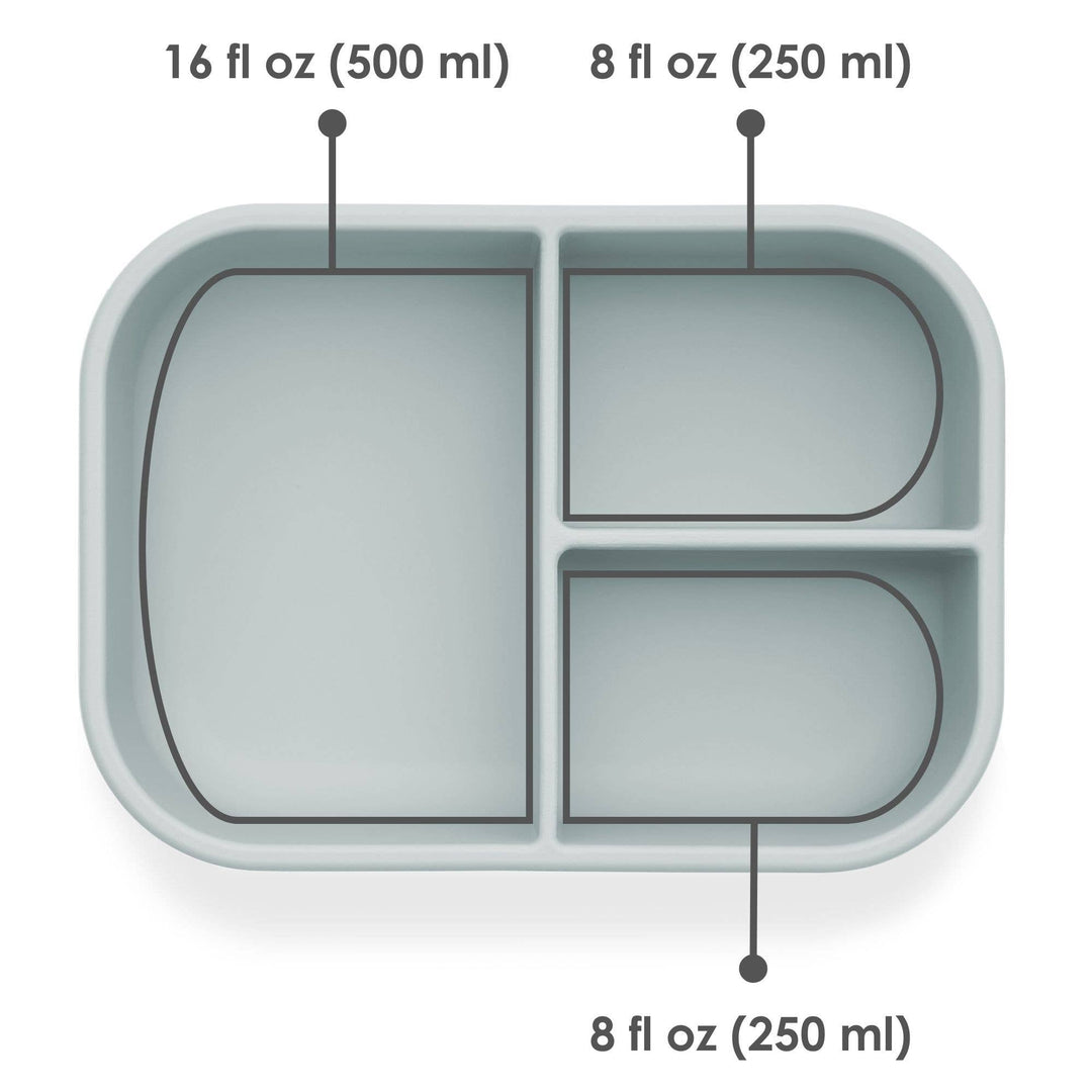Silicone Bento Box (Blue)