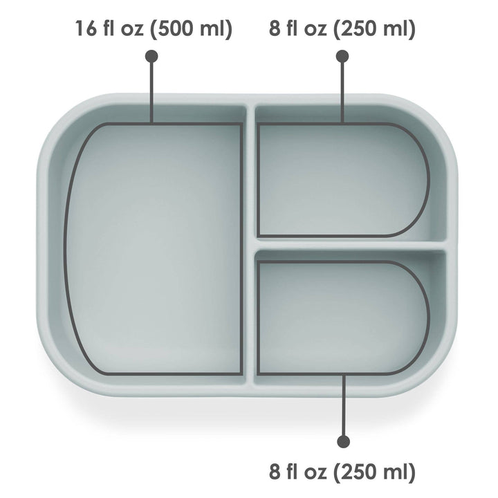 Silicone Bento Box (Blue)