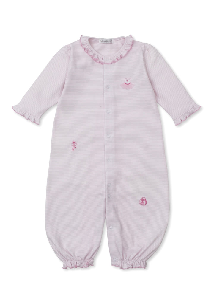 Ready to Dance Embroidered Infant Converter Gown