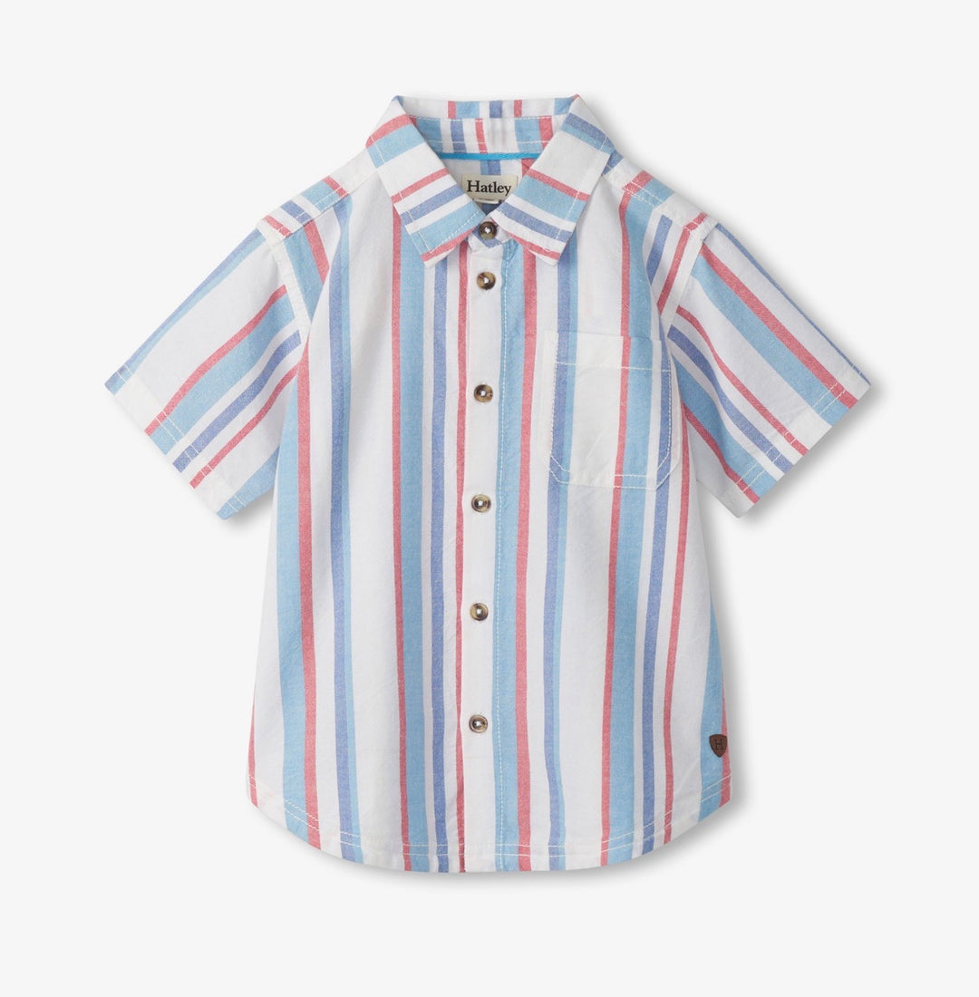 Nautical Stripes Button Down