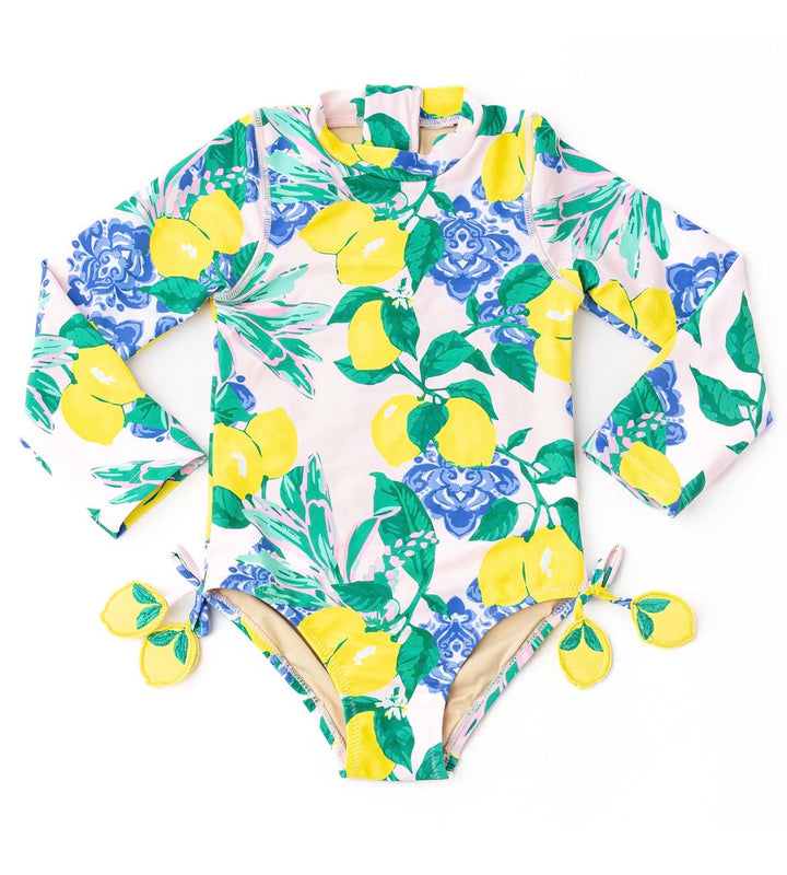 Santorini Citrus One-Piece Rashguard