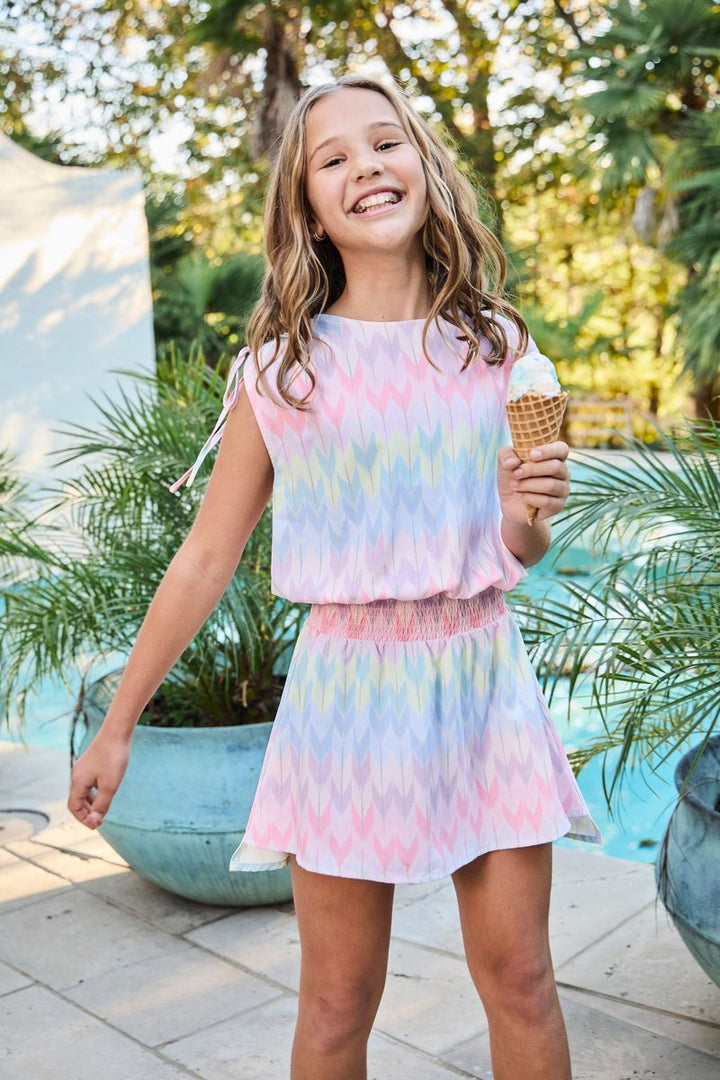 Girls Helen Dress Color Rush